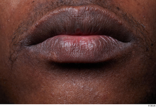 HD Face Skin Demarien Smith face lips mouth skin pores…